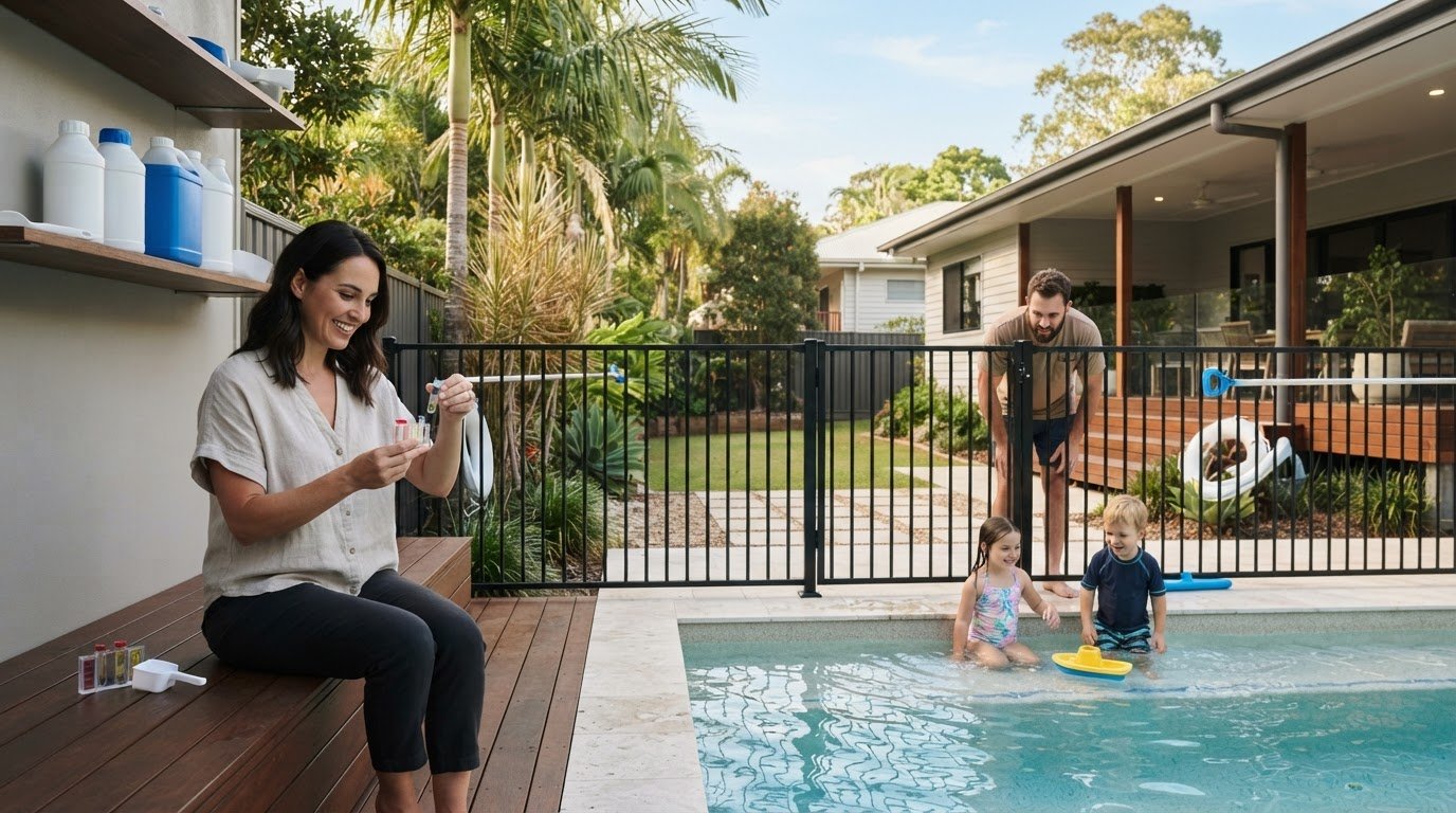 Child-Safe Pool Chemical Balancing: A Brisbane Family Guide